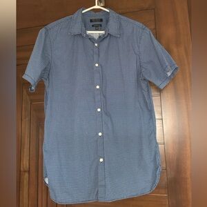 BANANA REPUBLIC Men's Short-Sleeve Shirt, Size L, Like New